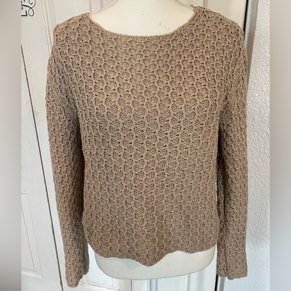 J. Jill Sweaters - J.Jill Textured Stitch Pullover Sweater 100% Cotton Size Medium